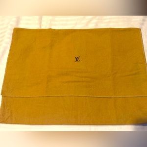 HUGE LV LOUIS Vuitton Fold Over Dust Bag